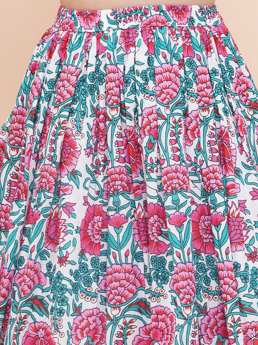 UC Printed Lehenga Choli with Dupatta