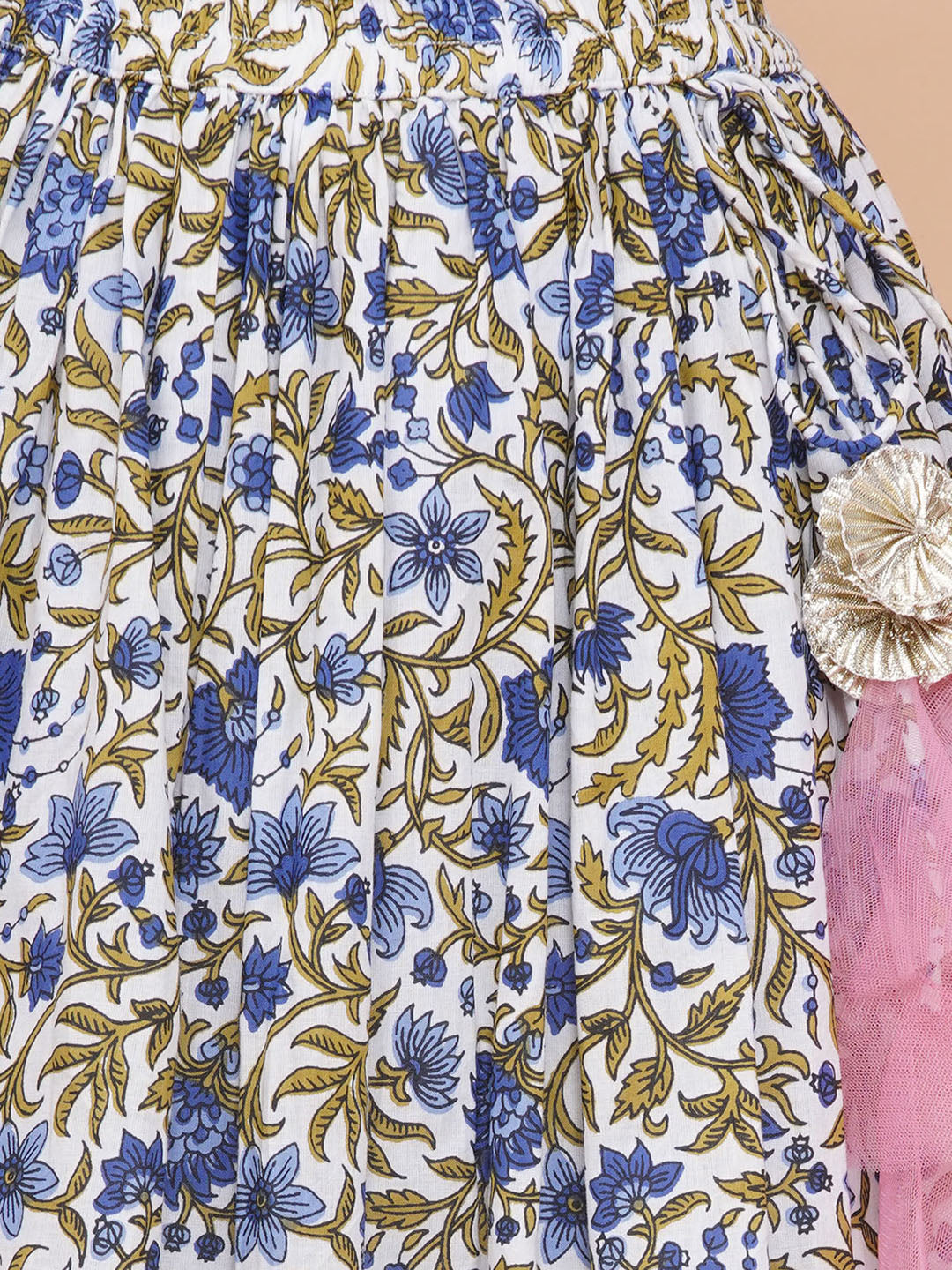 Printed Lehenga Kurta with Dupatta