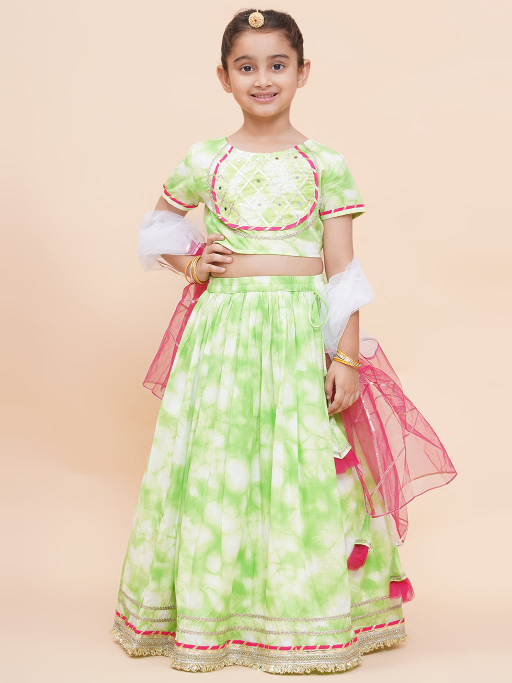 UC Embellished Lehenga Choli with Dupatta