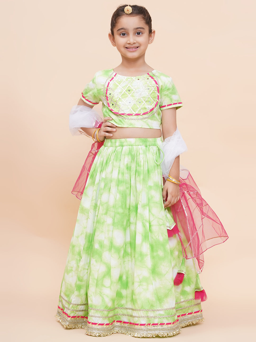 UC Embellished Lehenga Choli with Dupatta