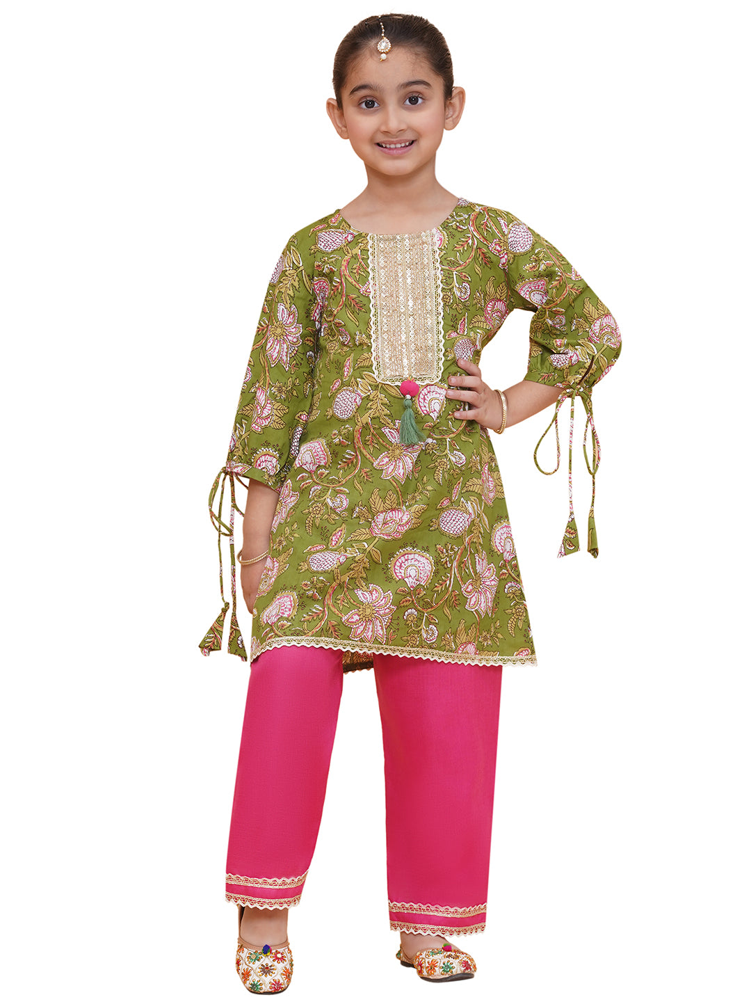 UC Printed Kurta & Plazzo