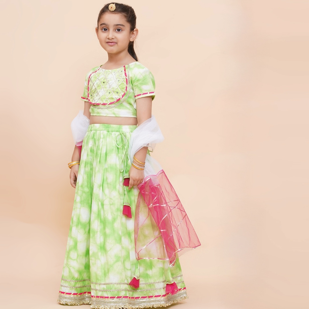 UC Embellished Lehenga Choli with Dupatta