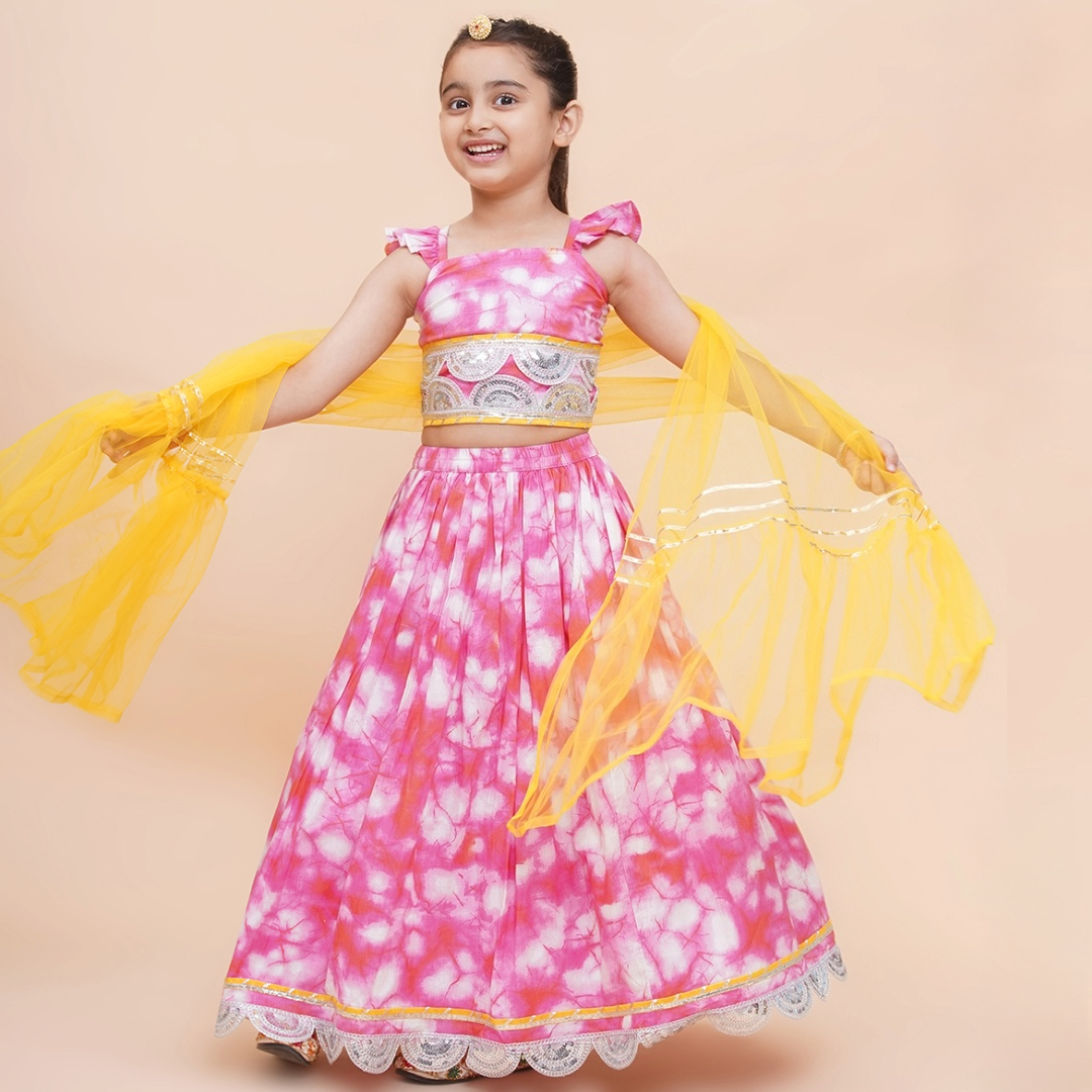 UC Embellished Lehenga Choli with Dupatta