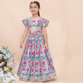 UC Printed Lehenga Choli with Dupatta