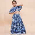 UC Printed Lehenga with Top