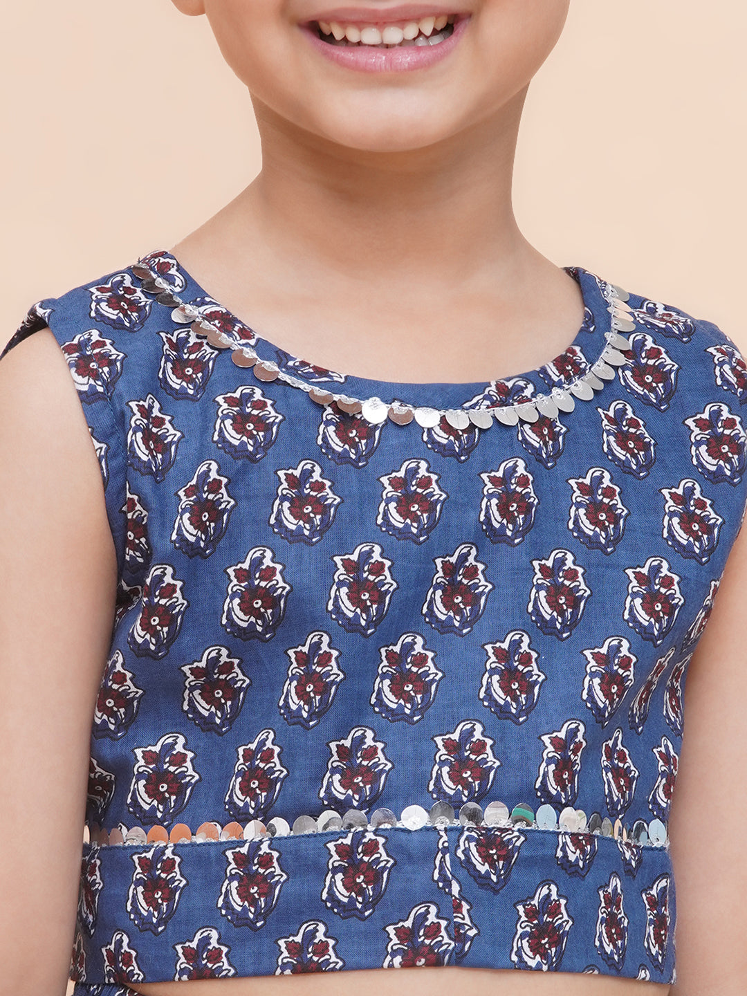 UC Printed Lehenga with Top