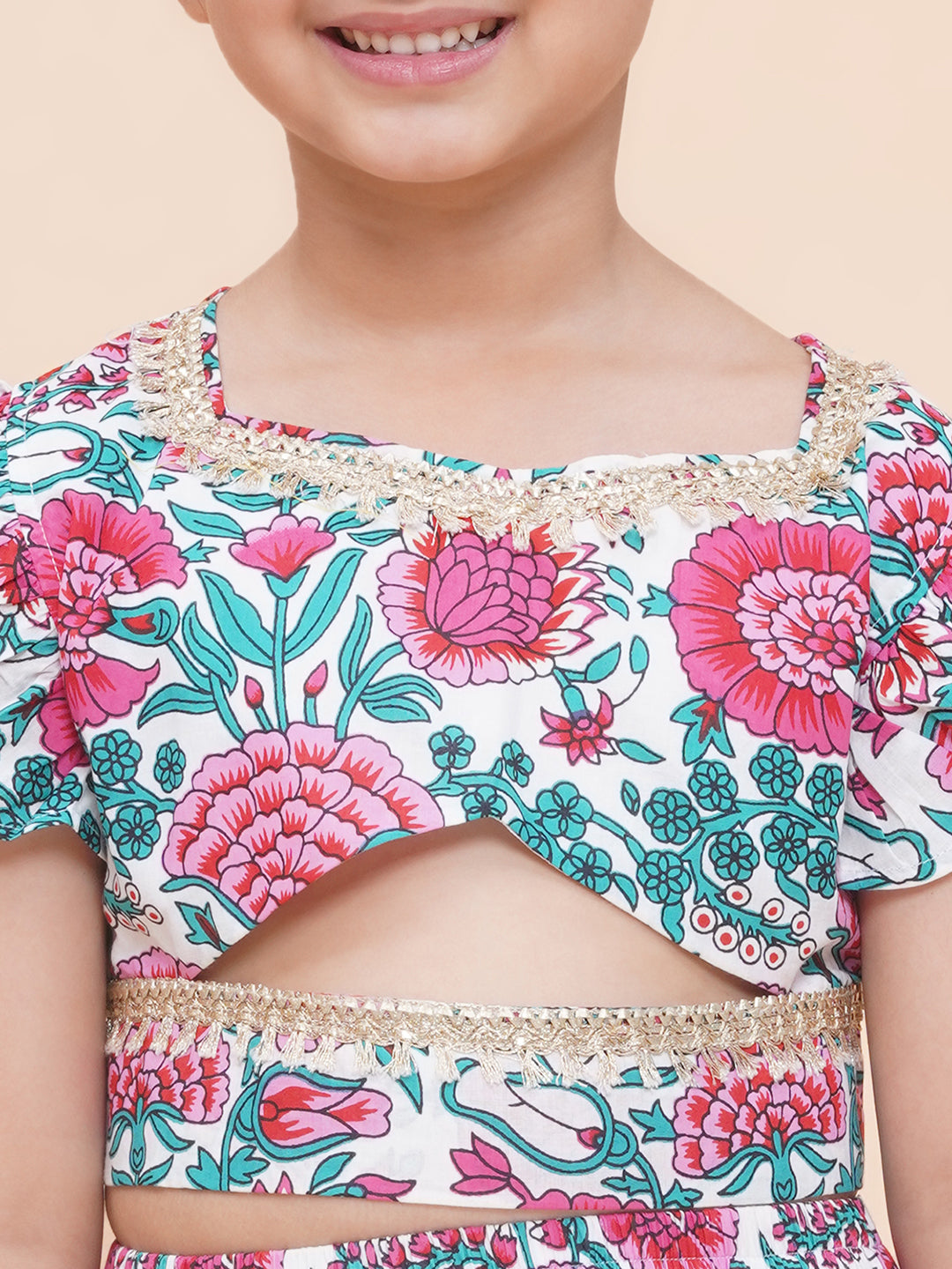 UC Printed Lehenga Choli with Dupatta