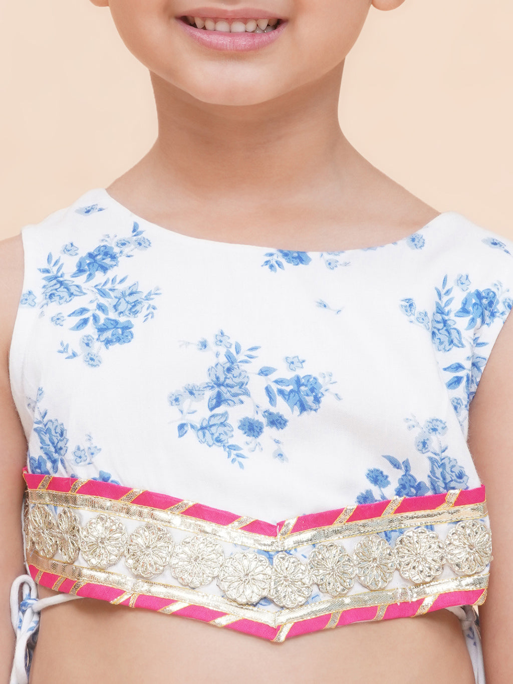 UC Printed Lehenga with Top