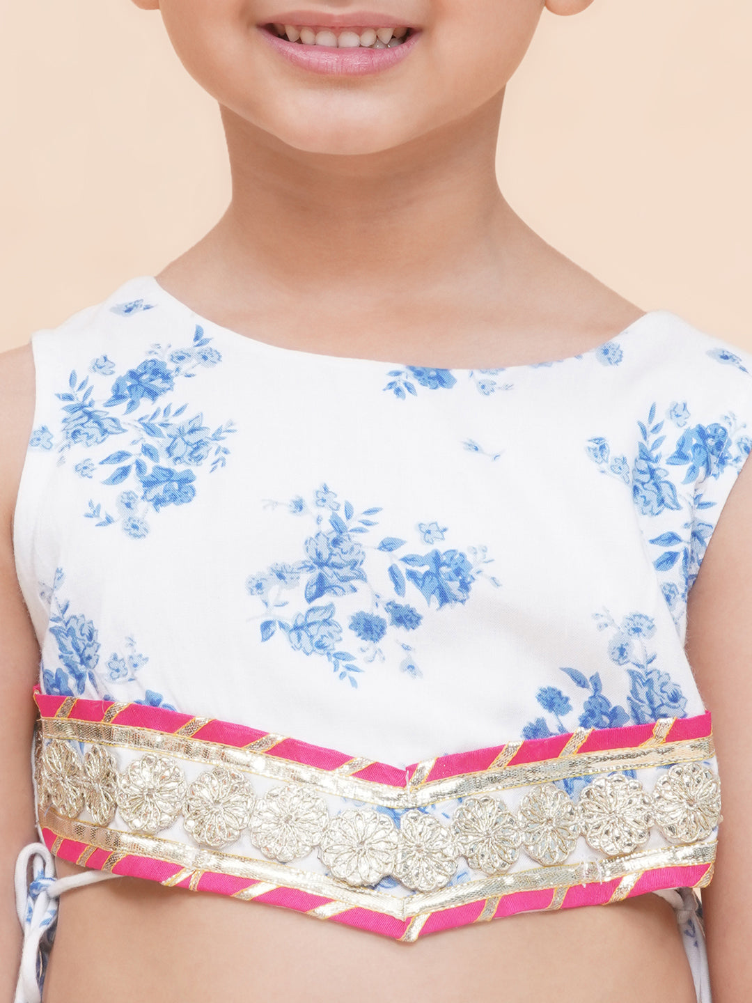 UC Printed Lehenga with Top