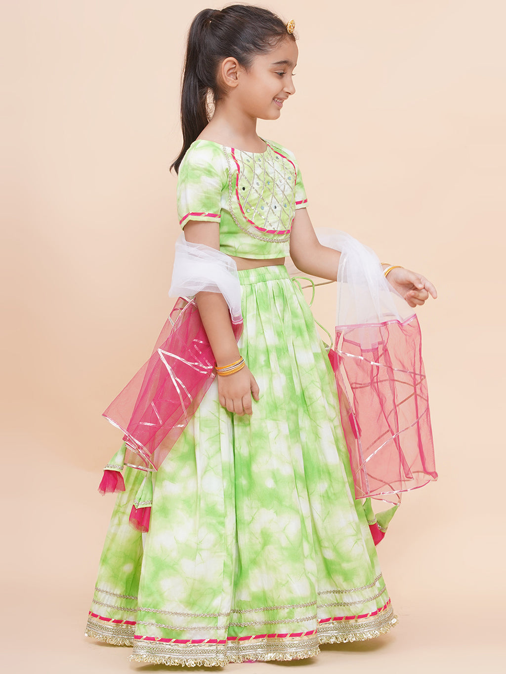 UC Embellished Lehenga Choli with Dupatta