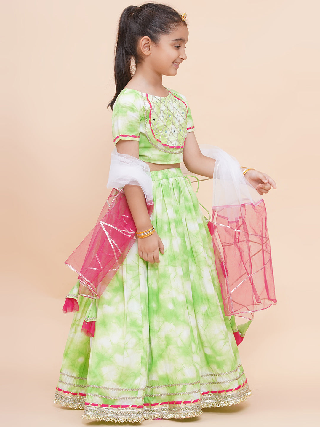 UC Embellished Lehenga Choli with Dupatta