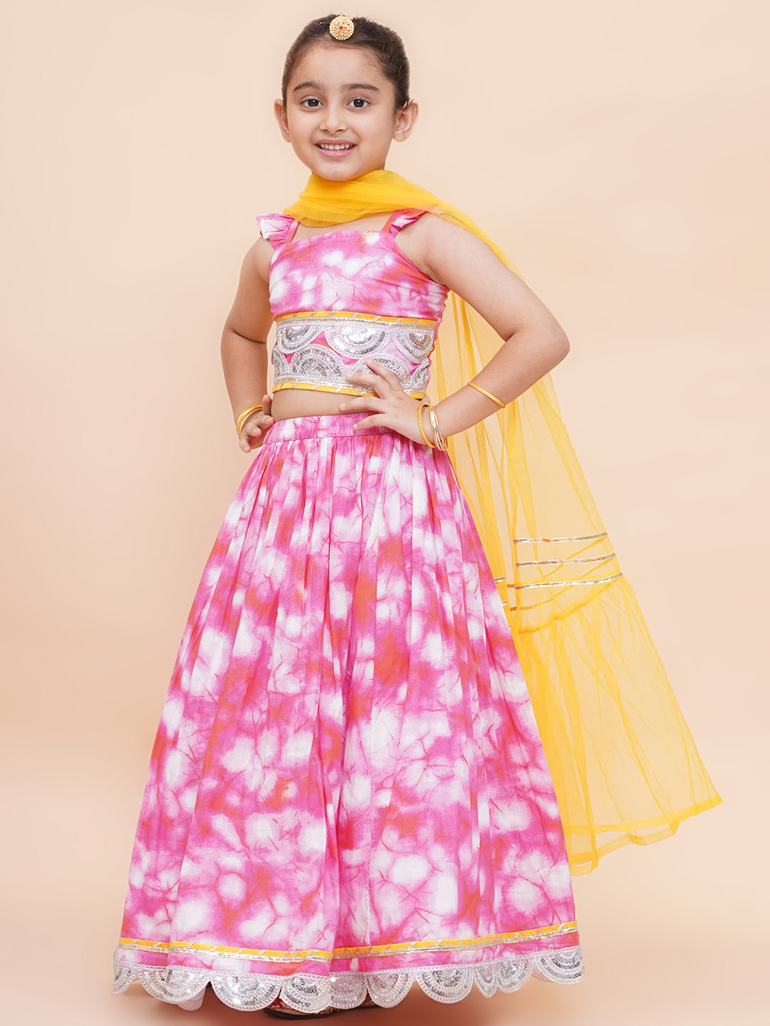 UC Embellished Lehenga Choli with Dupatta
