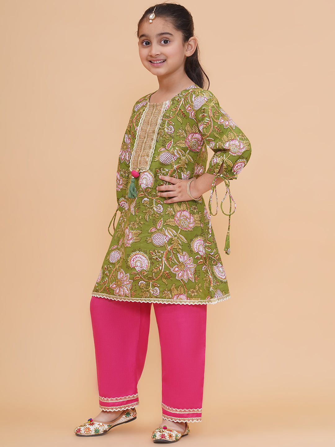 UC Printed Kurta & Plazzo