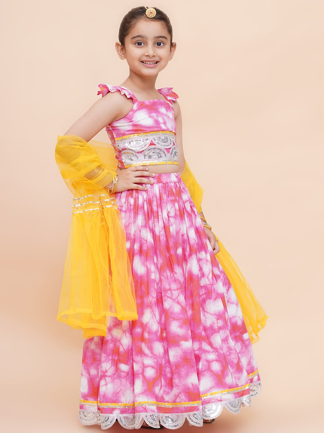UC Embellished Lehenga Choli with Dupatta