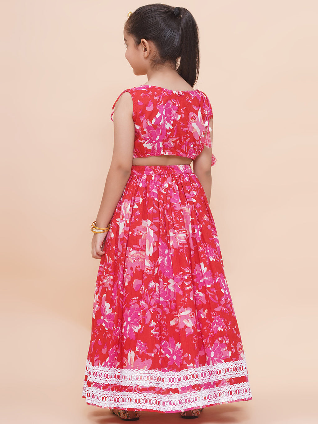 UC Printed Lehenga with Top