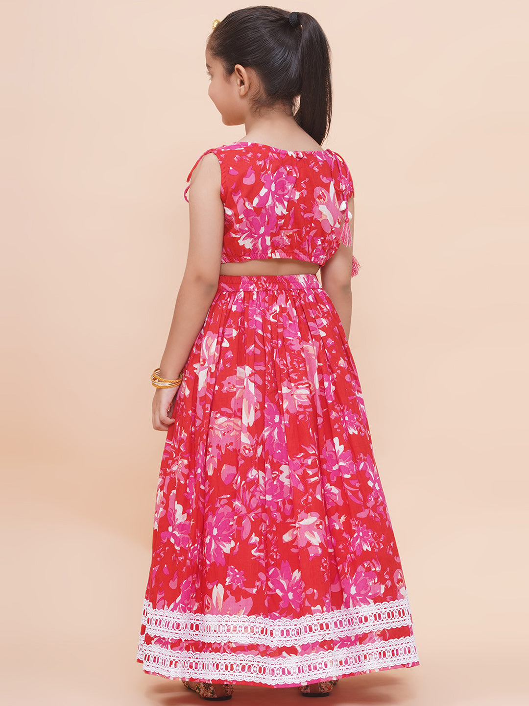 UC Printed Lehenga with Top