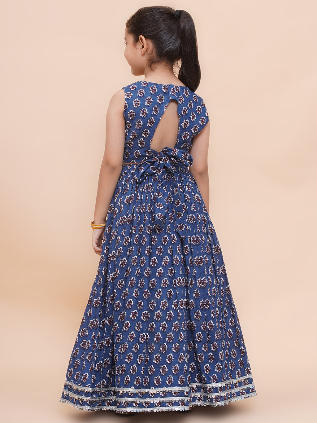 UC Printed Lehenga with Top