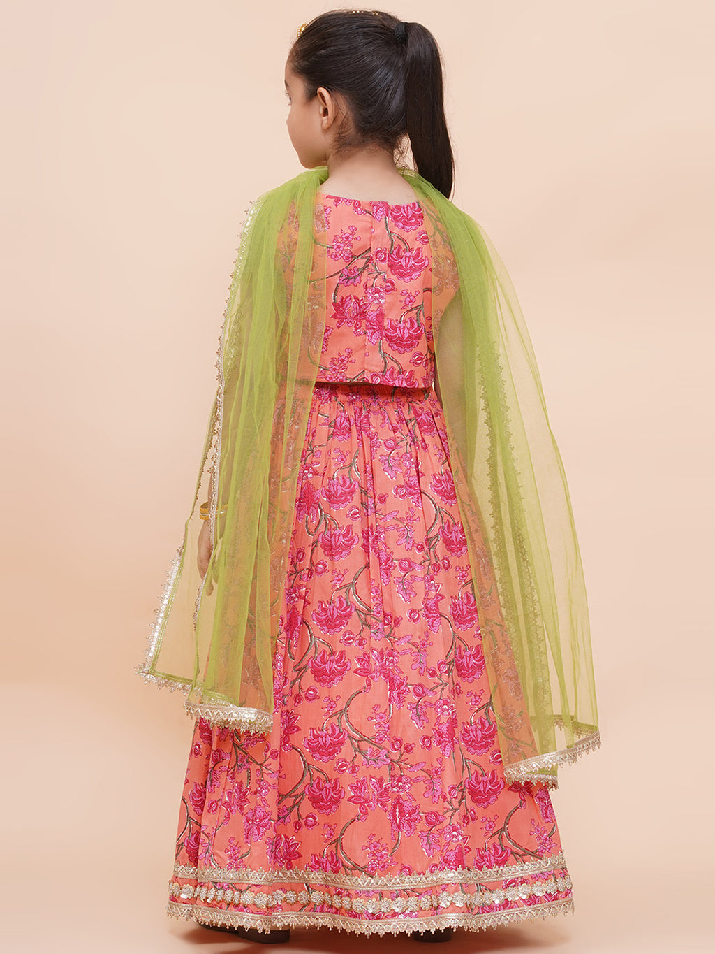 UC Printed Lehenga Choli with Dupatta