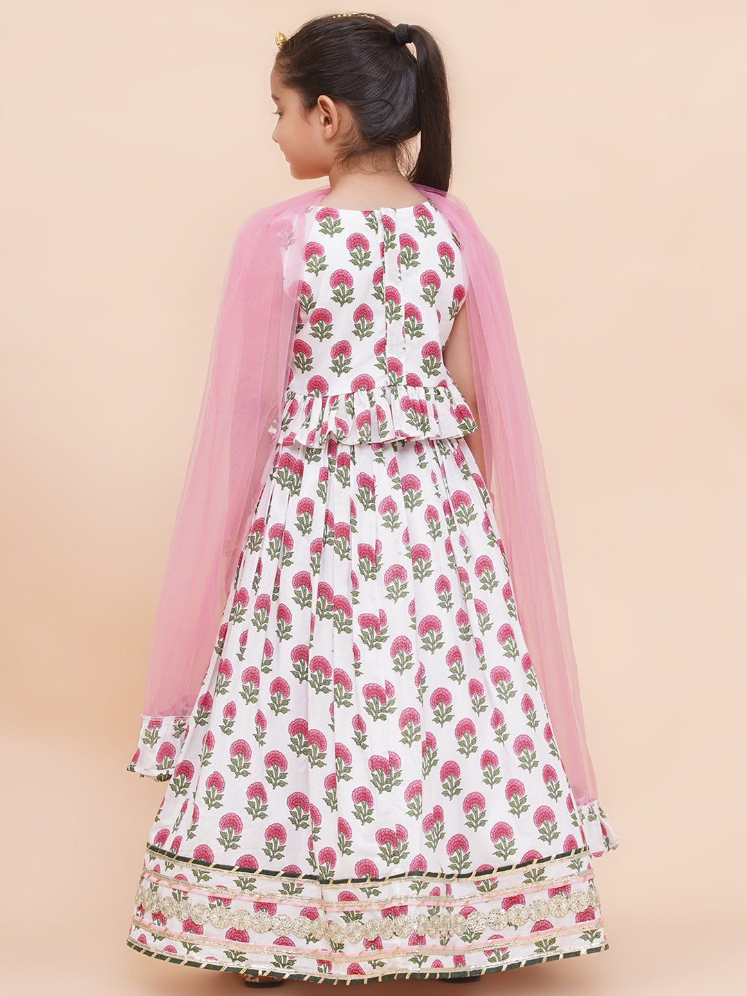 UC Printed Lehenga Choli with Dupatta