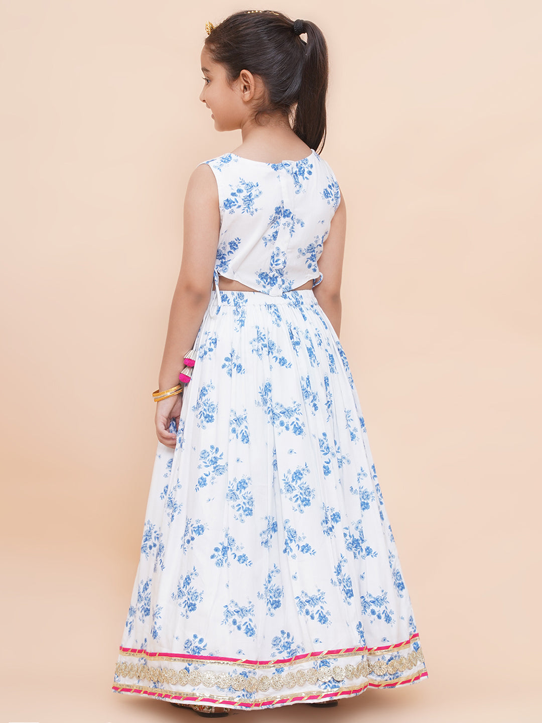 UC Printed Lehenga with Top