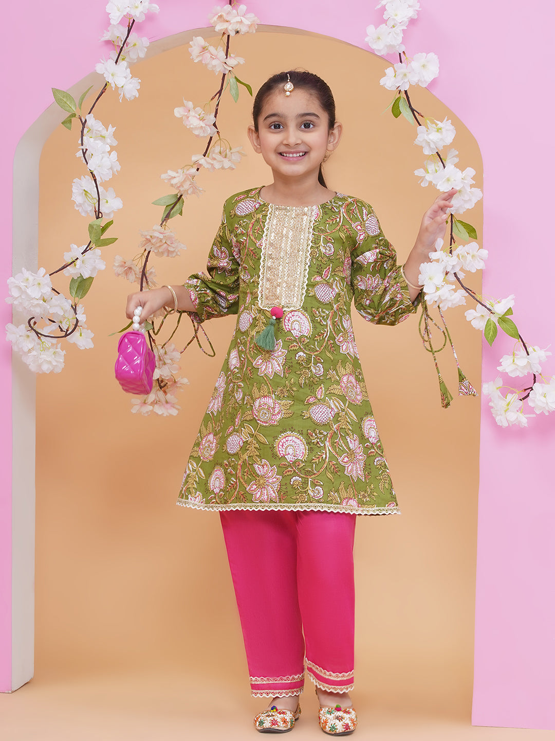 UC Printed Kurta & Plazzo