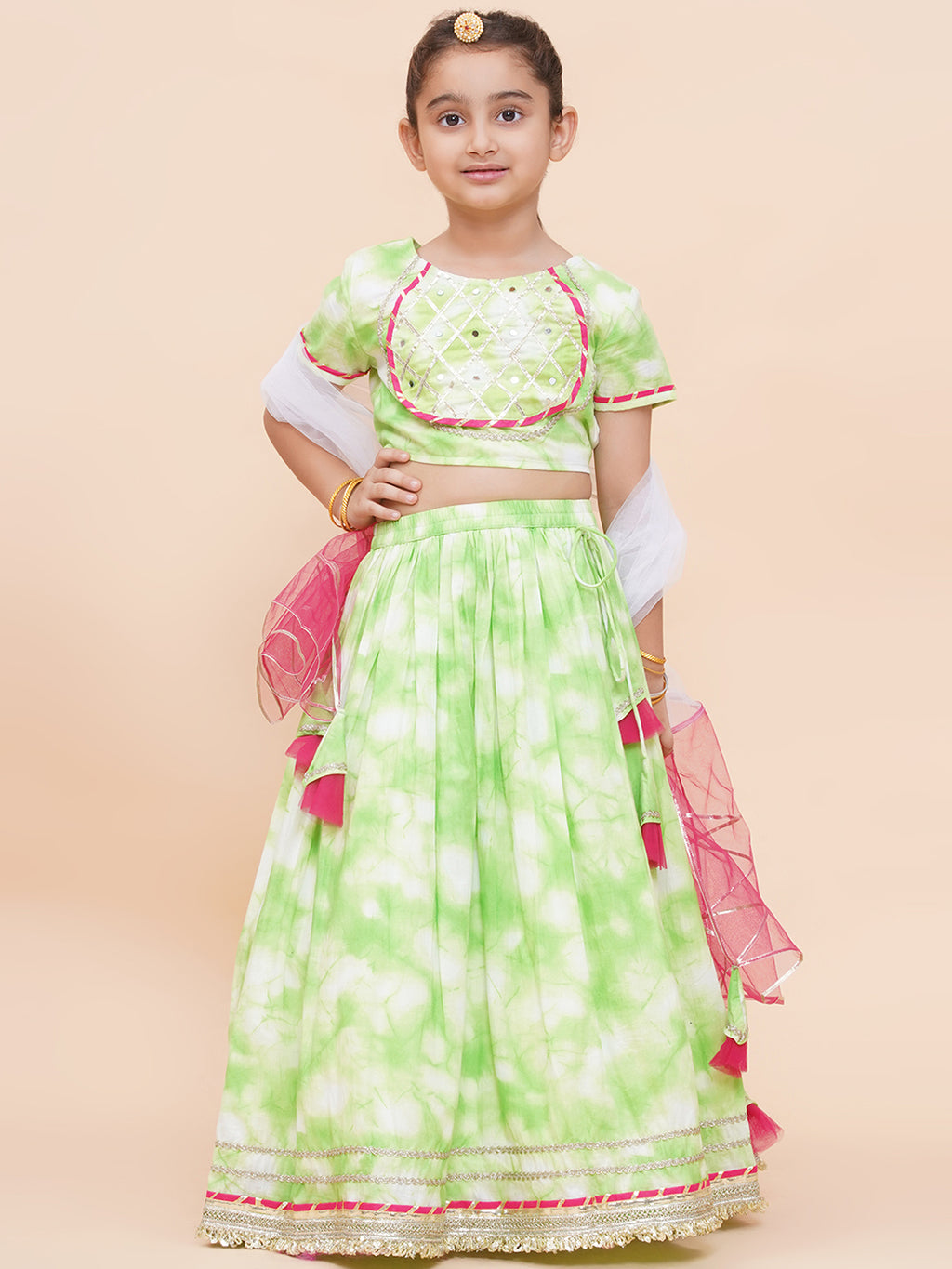 UC Embellished Lehenga Choli with Dupatta