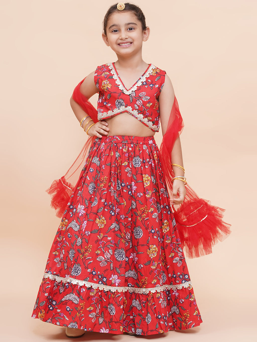 UC Embellished Lehenga Choli with Dupatta
