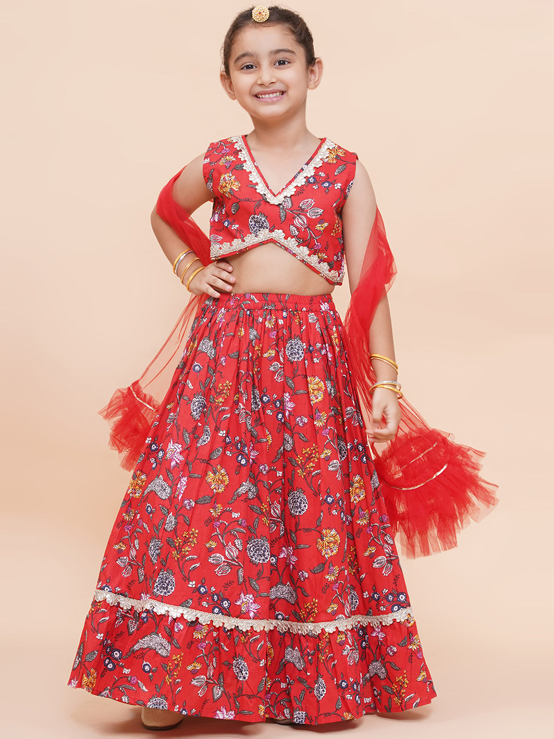 UC Embellished Lehenga Choli with Dupatta
