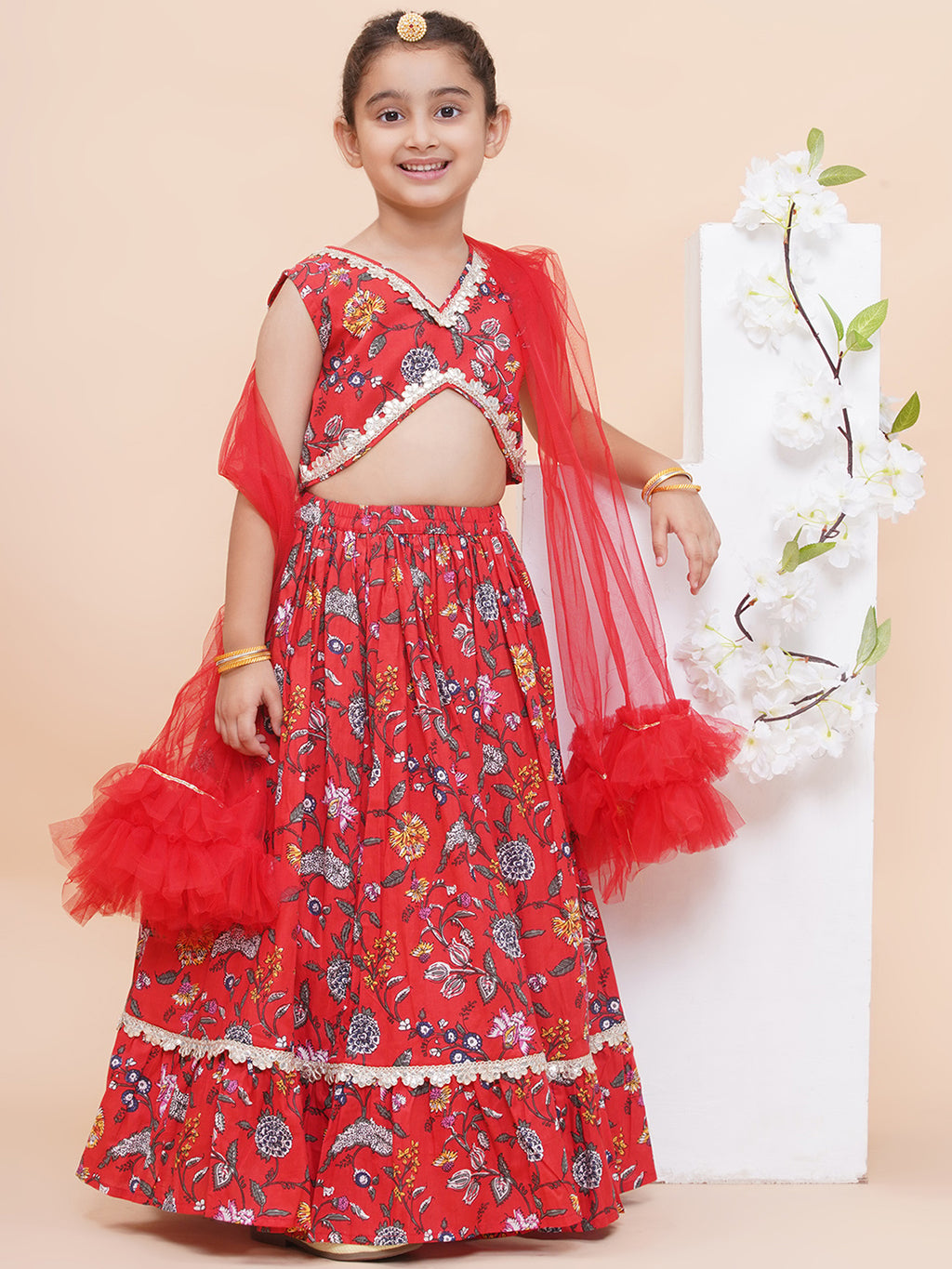 UC Embellished Lehenga Choli with Dupatta