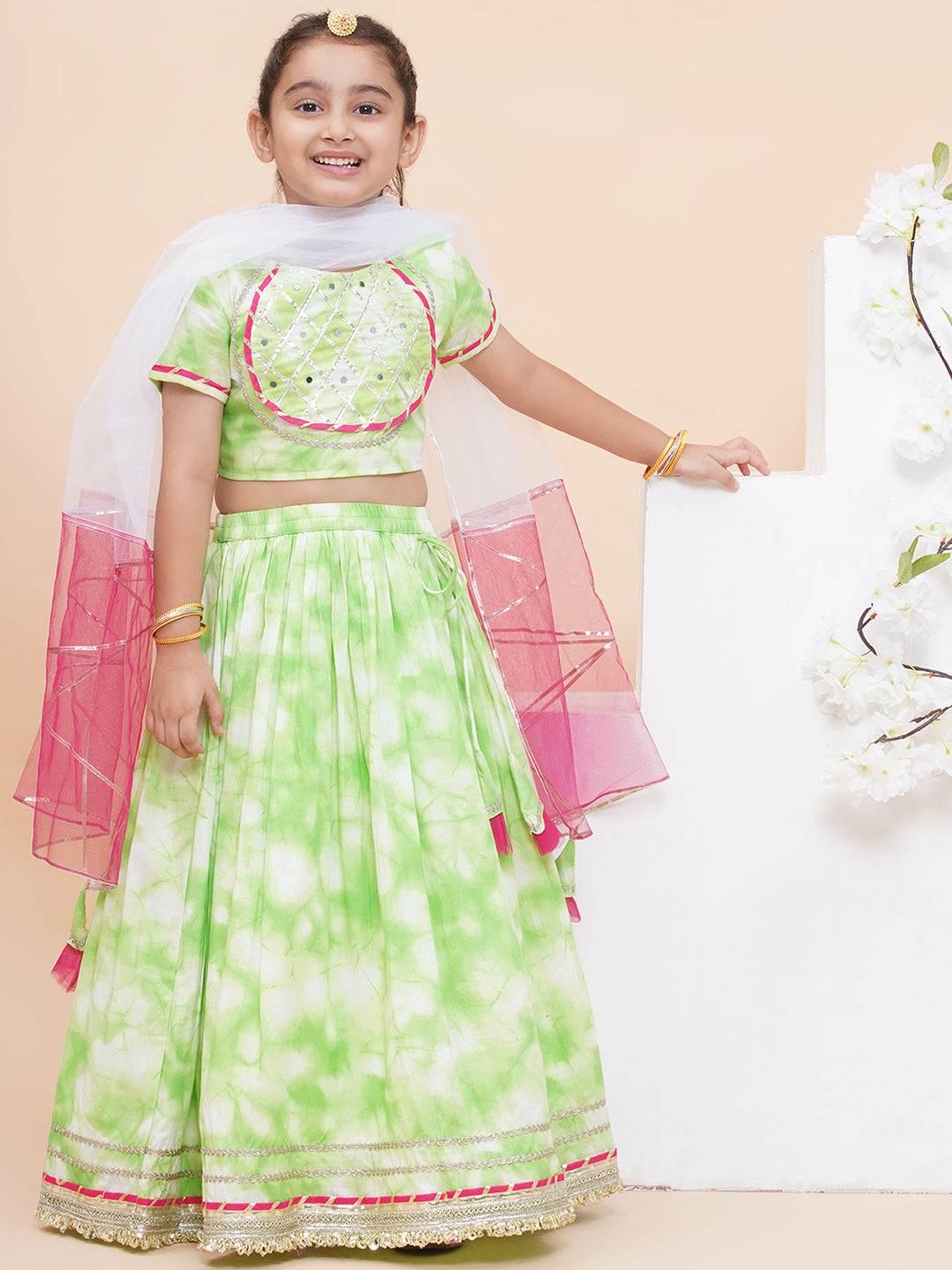 UC Embellished Lehenga Choli with Dupatta