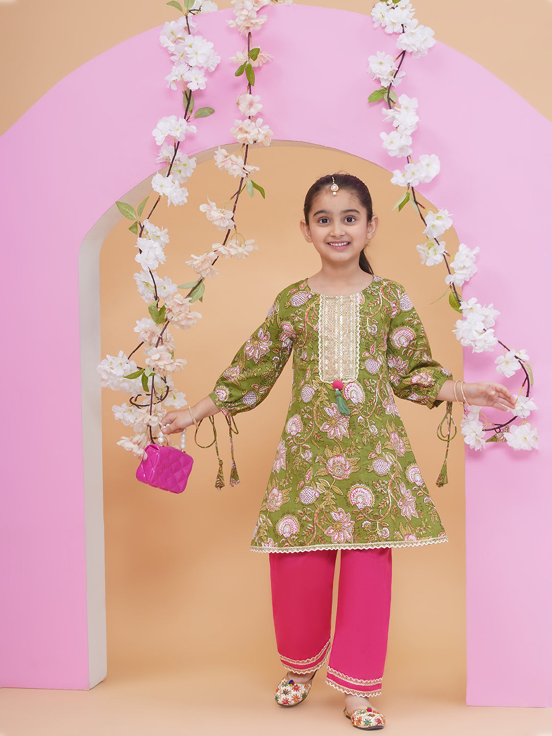 UC Printed Kurta & Plazzo