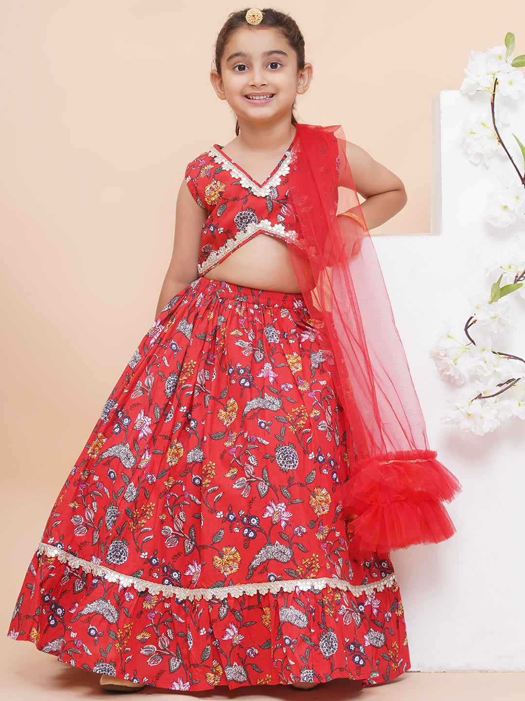 UC Embellished Lehenga Choli with Dupatta