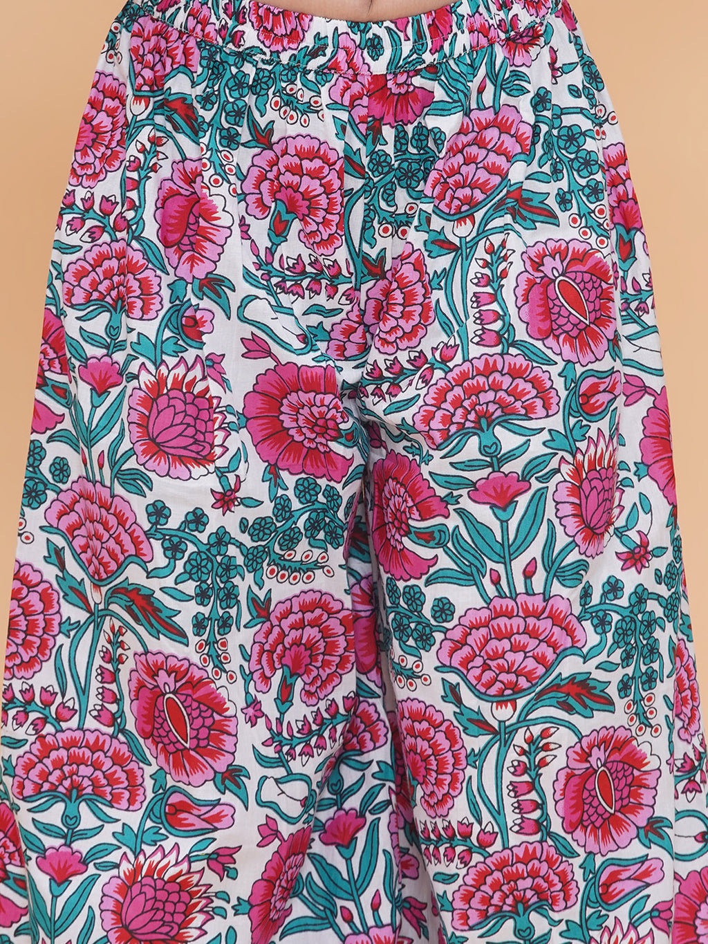 UC Printed Kurta & Sharara with Dupatta