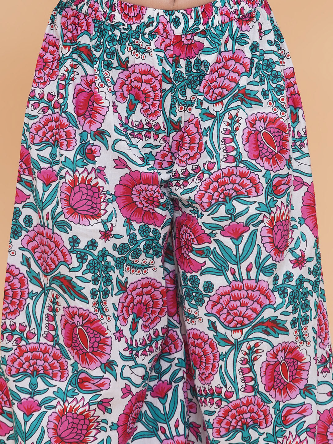 UC Printed Kurta & Sharara with Dupatta