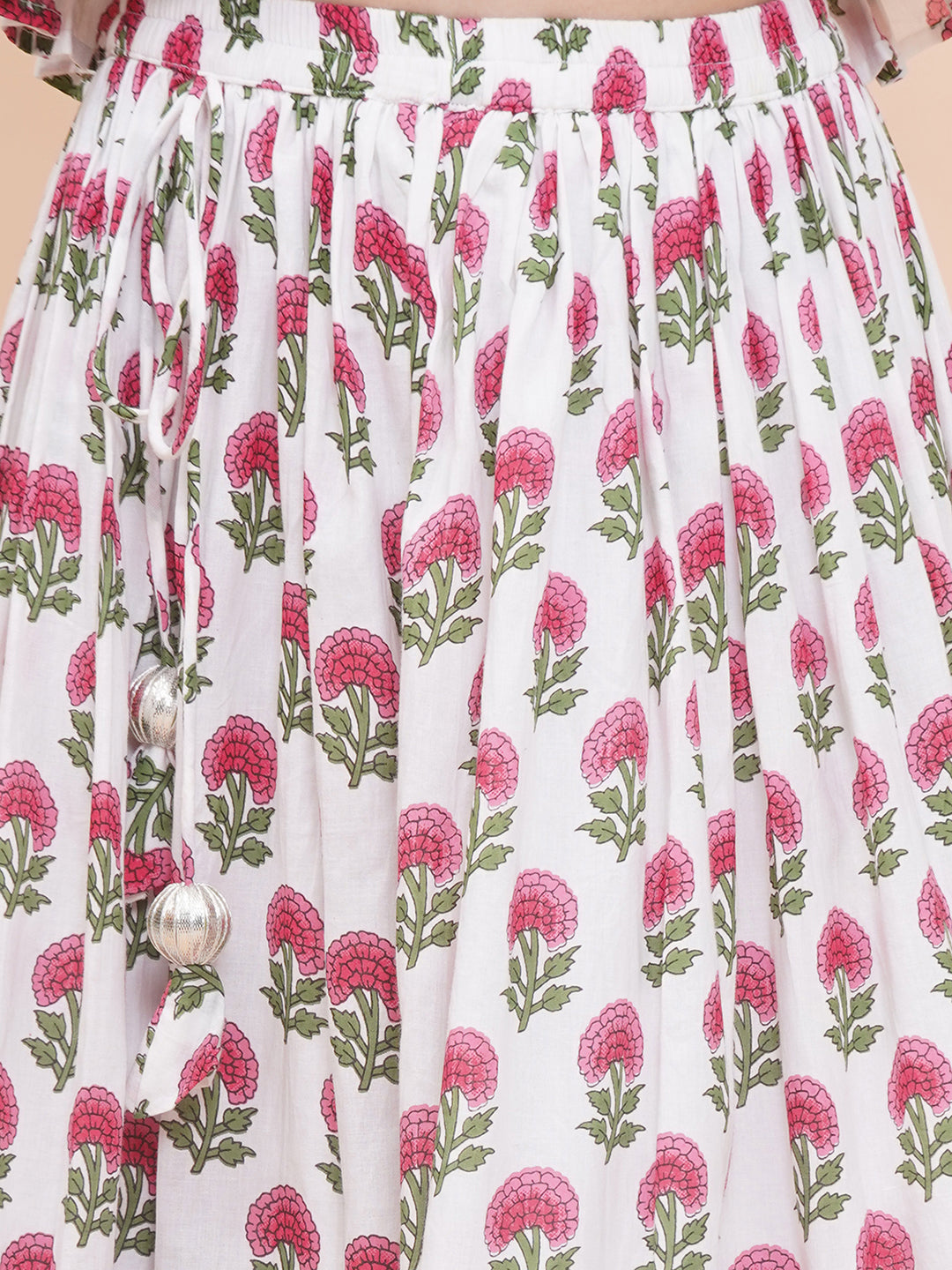 UC Printed Lehenga Choli with Dupatta