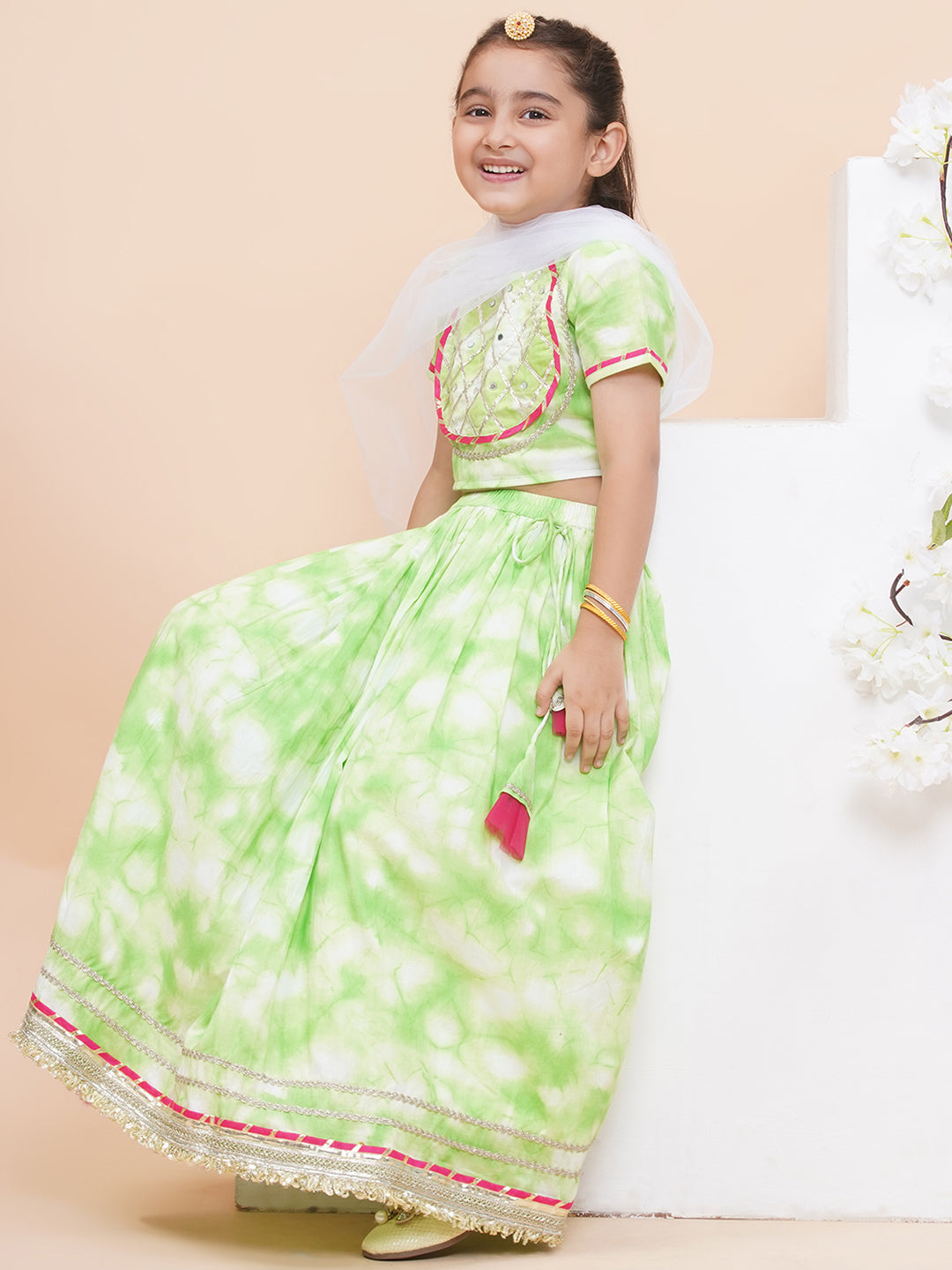 UC Embellished Lehenga Choli with Dupatta