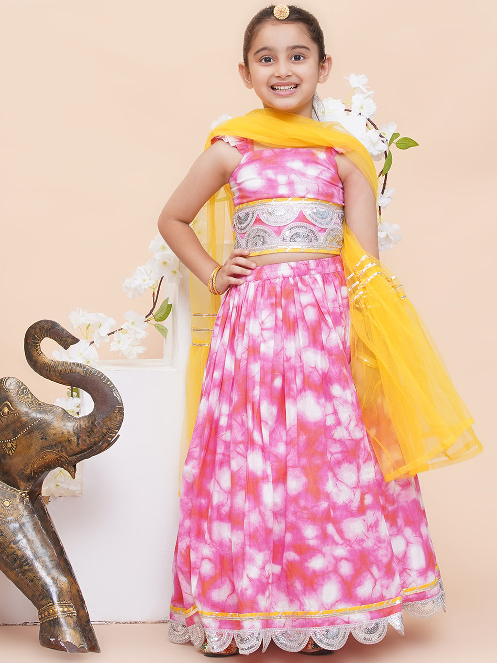 UC Embellished Lehenga Choli with Dupatta