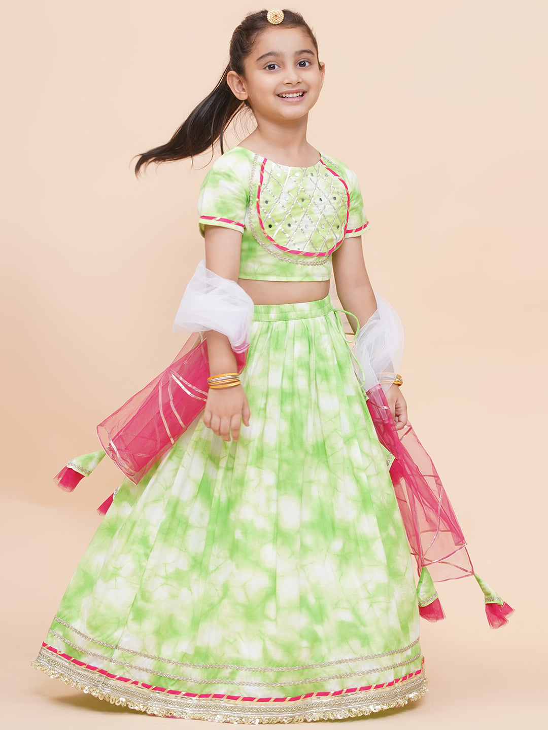 UC Embellished Lehenga Choli with Dupatta