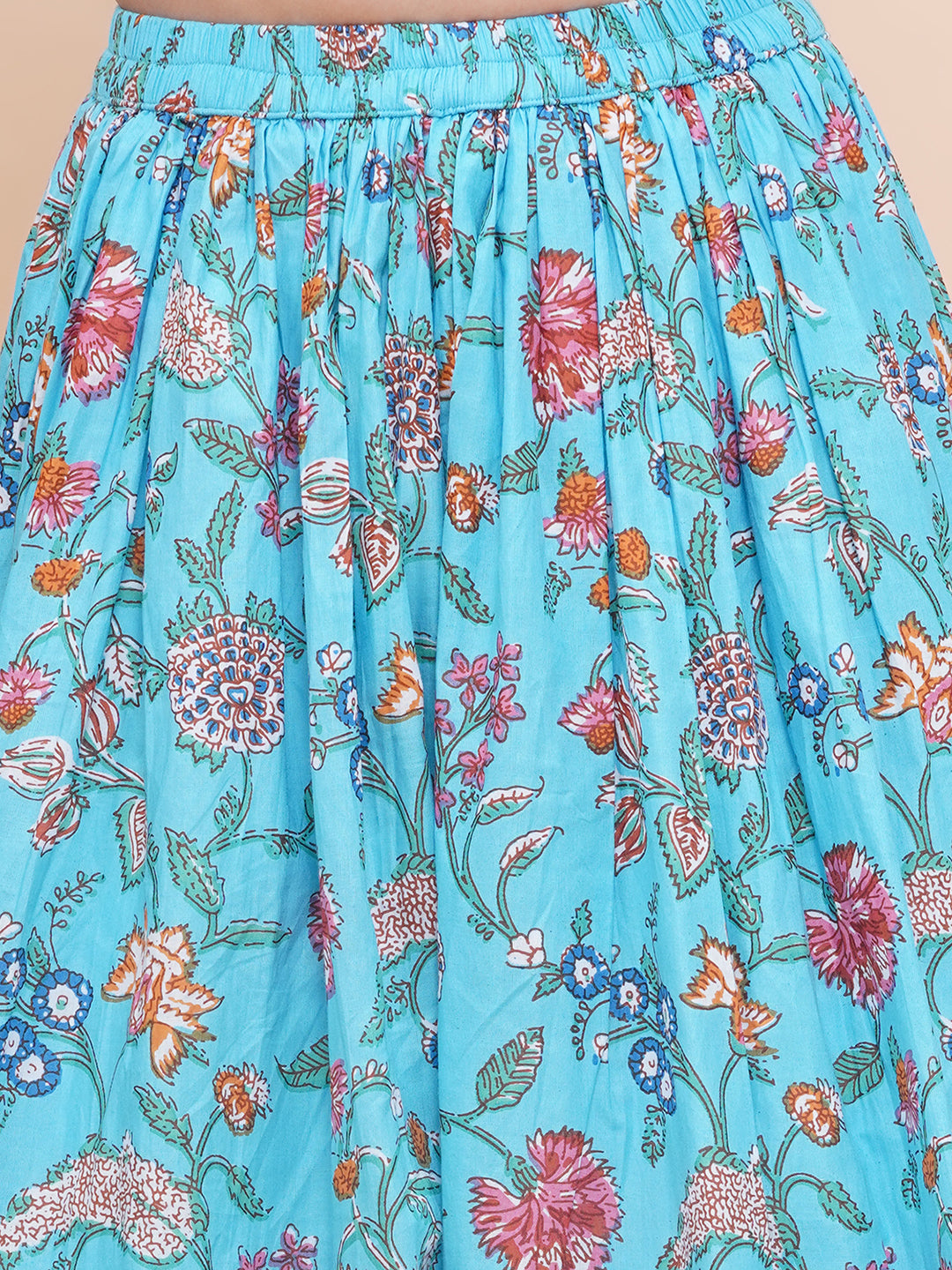 UC Printed Lehenga Choli with Dupatta