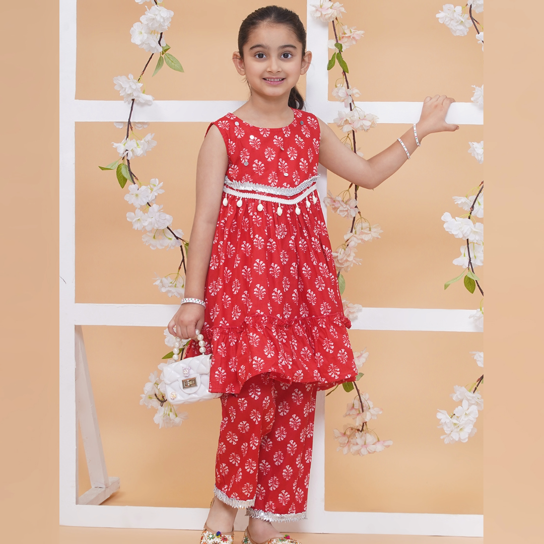 UC Printed Kurta & Plazzo